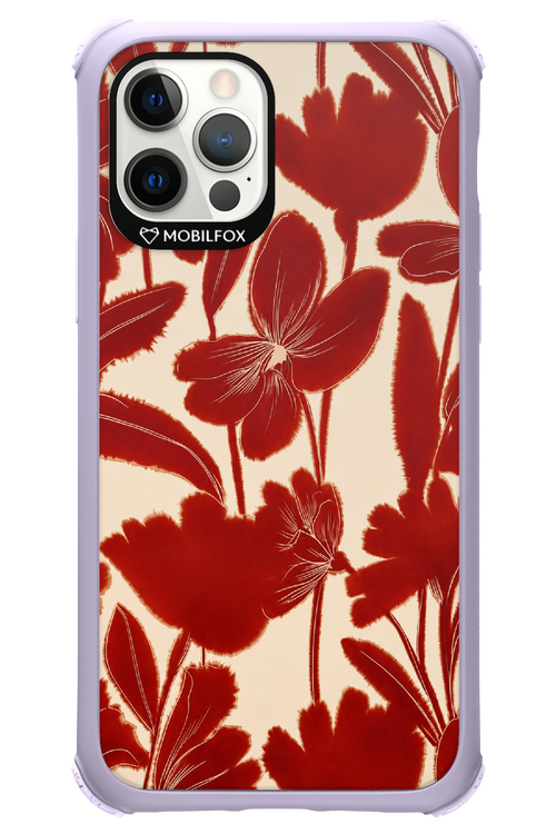 Burgundy Flowers 2.0 - Apple iPhone 12 Pro