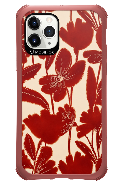 Burgundy Flowers 2.0 - Apple iPhone 11 Pro