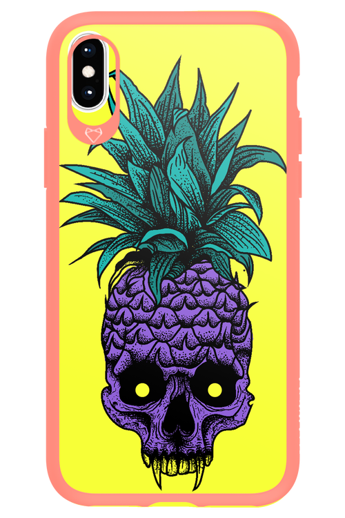 Pineapple Skull - Apple iPhone X