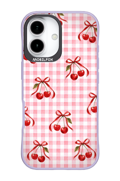 Pink Cherry Checked 2.0 - Apple iPhone 17