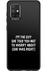 She was right 2.0 - Samsung Galaxy A71