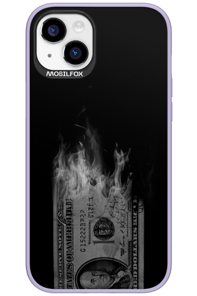 Money Burn B&W 2.0 - Apple iPhone 15 Plus
