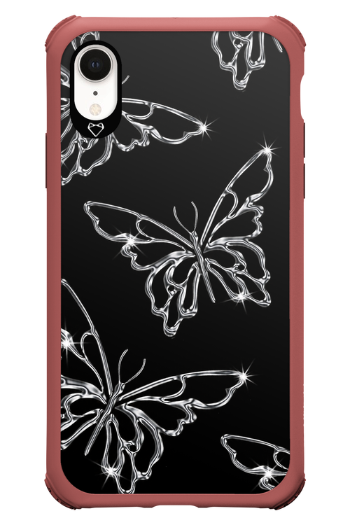 Silver Butterfly 2.0 - Apple iPhone XR