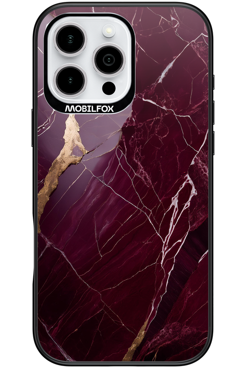 Burgundy Marble - Apple iPhone 16 Pro Max