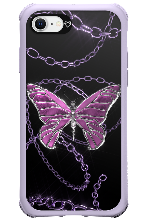 Butterfly Necklace - Apple iPhone 8