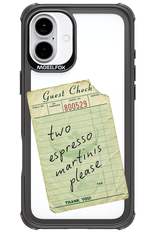 Espresso Martini 2.0 - Apple iPhone 16 Plus