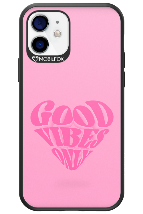 Good Vibes Heart - Apple iPhone 12