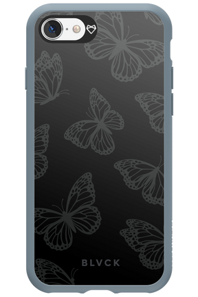 Black Butterflies - Apple iPhone 8