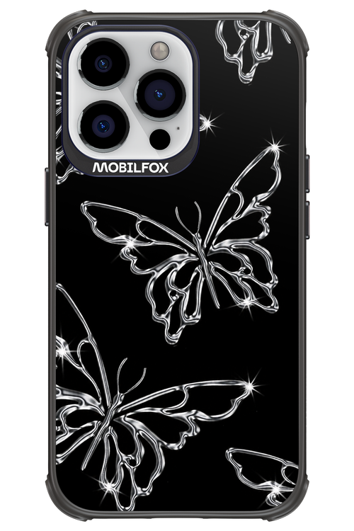 Silver Butterfly 2.0 - Apple iPhone 13 Pro