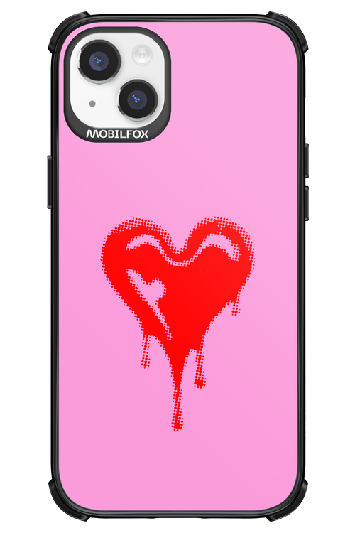 Heart Pink - Apple iPhone 14 Plus