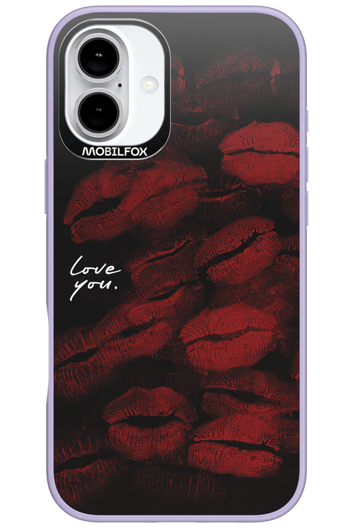 LOVE U BLACK 2.0 - Apple iPhone 16 Plus
