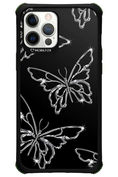 Silver Butterfly 2.0 - Apple iPhone 12 Pro Max