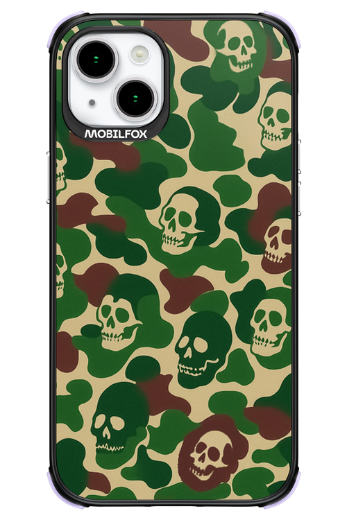 Camo Skull 2.0 - Apple iPhone 15 Plus