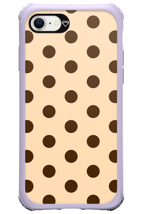Polka Dots (Mokka) 2.0 - Apple iPhone SE 2020