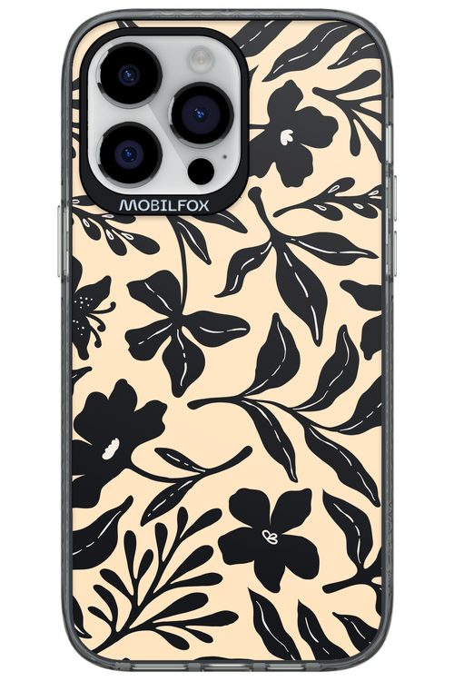 Black Flowers 2.0 - Apple iPhone 14 Pro Max