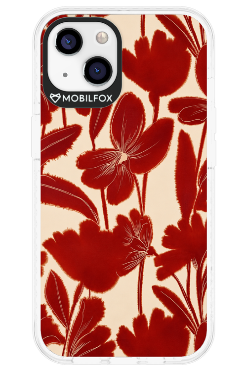 Burgundy Flowers 2.0 - Apple iPhone 13
