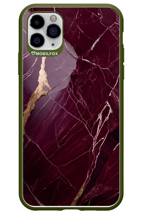 Burgundy Marble - Apple iPhone 11 Pro Max