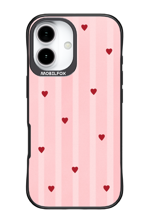 Red Little Hearts 2.0 - Apple iPhone 17