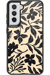 Black Flowers 2.0 - Samsung Galaxy S21 FE