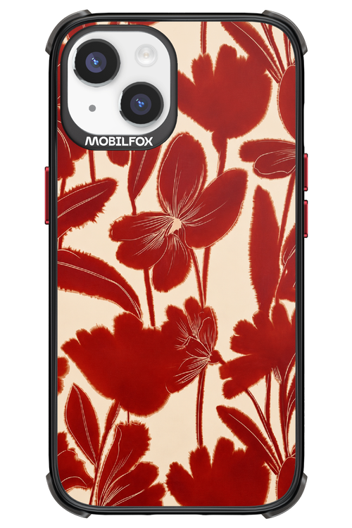 Burgundy Flowers 2.0 - Apple iPhone 14