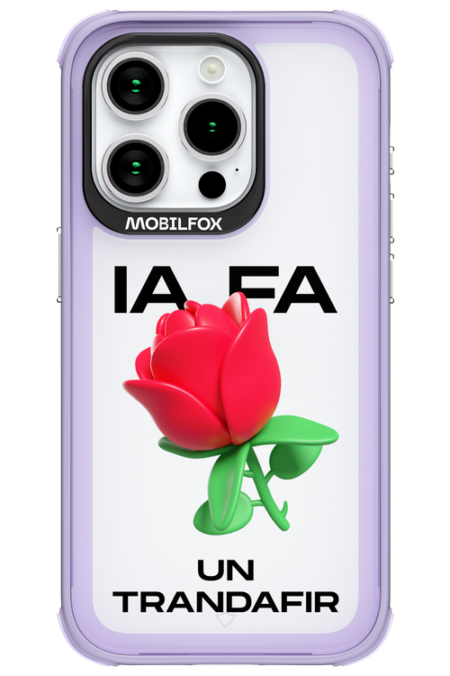 IA Rose Transparent - Apple iPhone 15 Pro