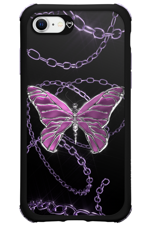 Butterfly Necklace - Apple iPhone 8