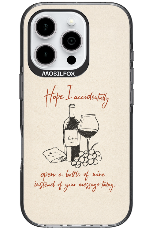 Bottle of wine 2.0 - Apple iPhone 16 Pro