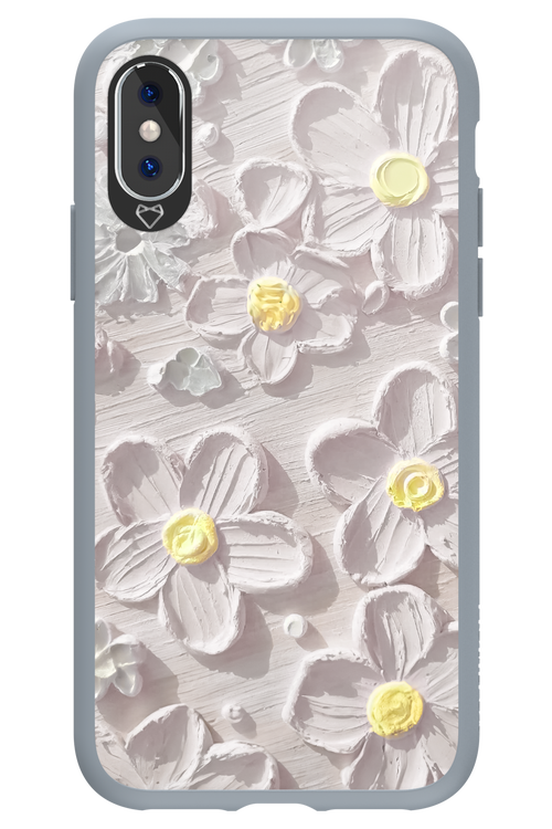 White Flowers 2.0 - Apple iPhone X