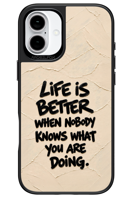 Life Is 2.0 - Apple iPhone 16 Plus