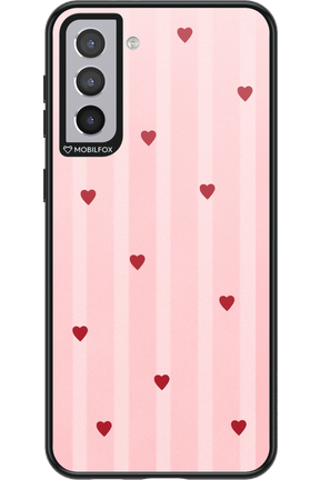 Red Little Hearts 2.0 - Samsung Galaxy S21+