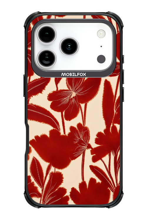 Burgundy Flowers 2.0 - Apple iPhone 17 Pro