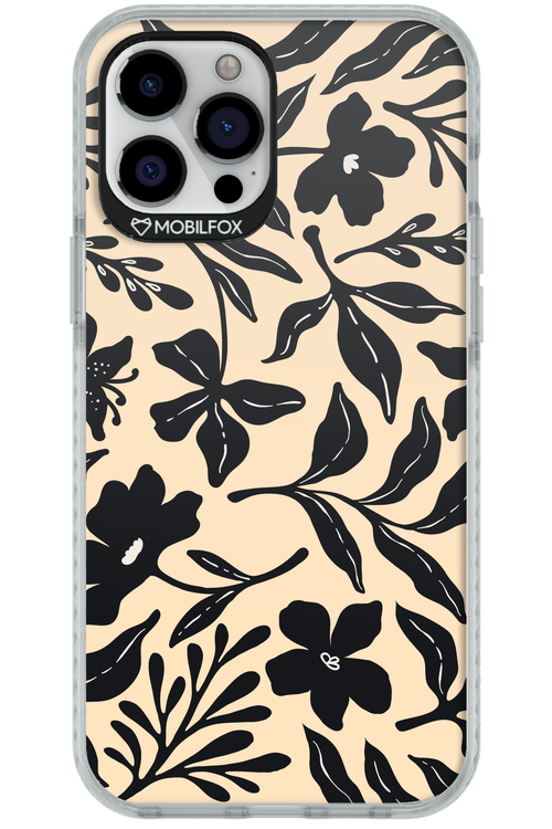 Black Flowers 2.0 - Apple iPhone 12 Pro Max