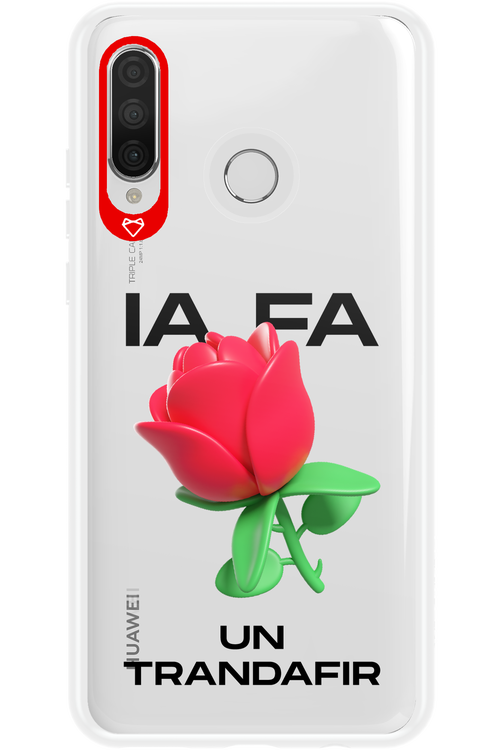 IA Rose Transparent - Huawei P30 Lite