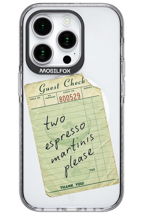 Espresso Martini 2.0 - Apple iPhone 15 Pro