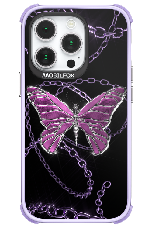 Butterfly Necklace - Apple iPhone 14 Pro