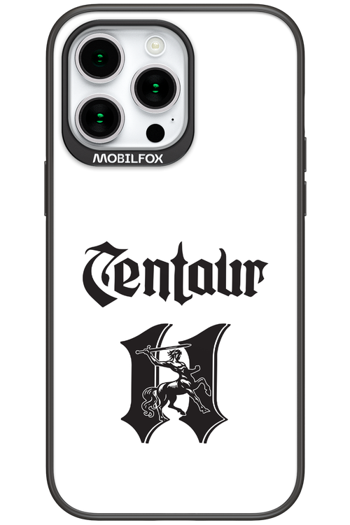 Centaur Logo White 2.0 - Apple iPhone 15 Pro Max