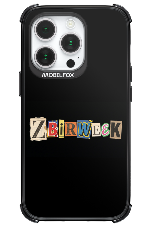 Zbirweek (black) 2.0 - Apple iPhone 14 Pro