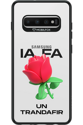IA Rose Transparent - Samsung Galaxy S10+