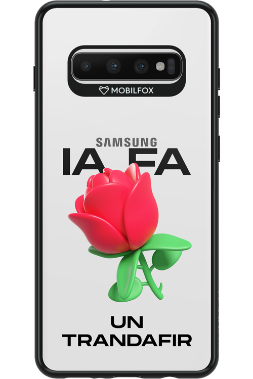 IA Rose Transparent - Samsung Galaxy S10+
