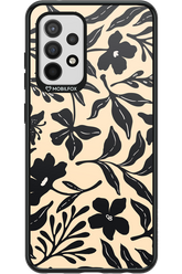 Black Flowers 2.0 - Samsung Galaxy A52 / A52 5G / A52s