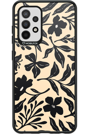 Black Flowers 2.0 - Samsung Galaxy A52 / A52 5G / A52s