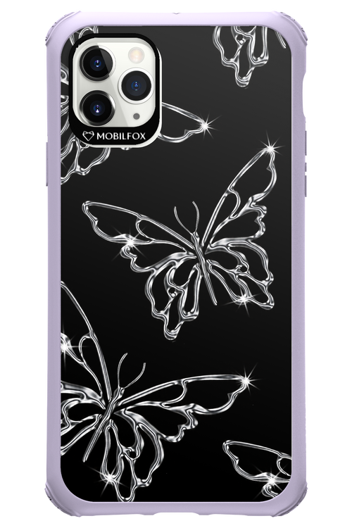 Silver Butterfly 2.0 - Apple iPhone 11 Pro Max
