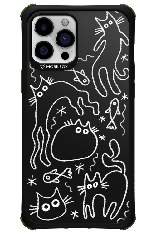 CHALK_CATS 2.0 - Apple iPhone 12 Pro Max
