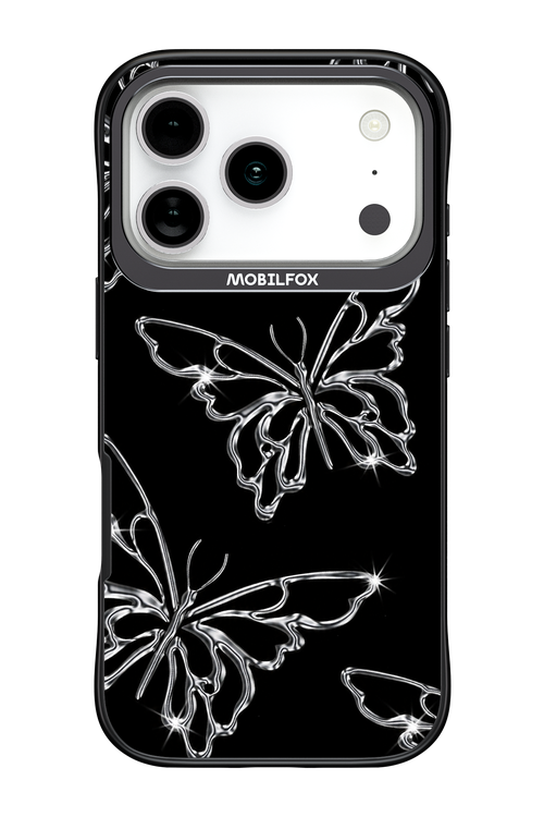 Silver Butterfly 2.0 - Apple iPhone 17 Pro