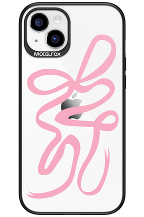 Pink Bow - Apple iPhone 15 Plus
