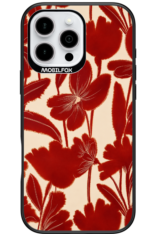Burgundy Flowers 2.0 - Apple iPhone 16 Pro Max