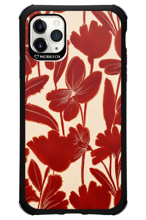 Burgundy Flowers 2.0 - Apple iPhone 11 Pro Max