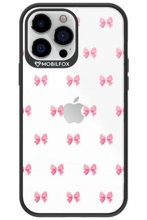 Pinky Bow - Apple iPhone 13 Pro Max