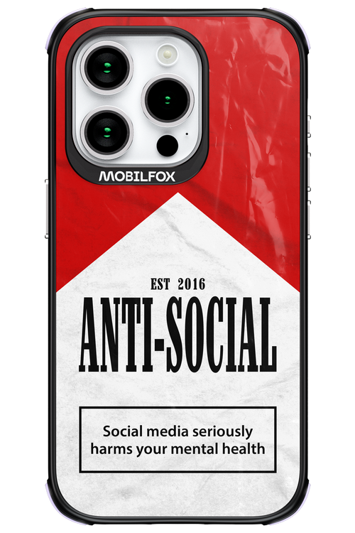 ANTI-SOCIAL II 2.0 - Apple iPhone 15 Pro