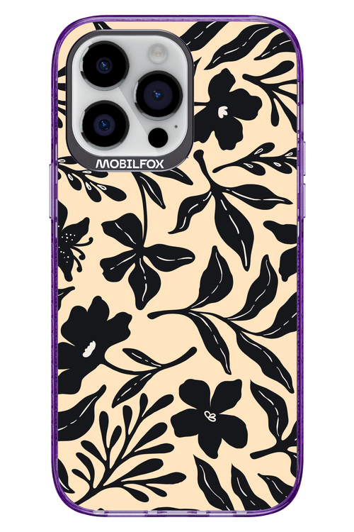 Black Flowers 2.0 - Apple iPhone 14 Pro Max
